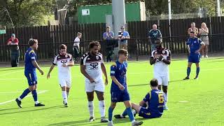 🎞️ Faversham Town FC ⚪️ 52 🔵 Hollands amp Blair FC  SCEFL Premier Sat07Oct23 HIGHLIGHTS [upl. by Genaro]