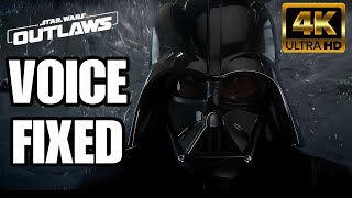 STAR WARS OUTLAWS I fixed Vader’s Voice starwars fyp gaming [upl. by Hafinah]