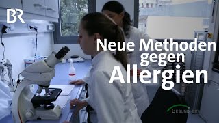 Heuschnupfen Neue Methoden gegen Pollenallergie  Hyposensibilisierung  BR [upl. by Yelloh]