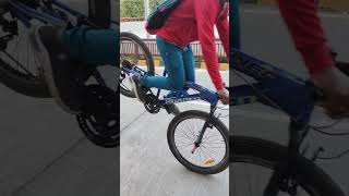 How to do stoppie on cyclemtbperfect stoppie amazing stunt😈support [upl. by Jews]