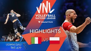 🇮🇹 ITA vs 🇵🇱 POL  Highlights Final 34  Mens VNL 2022 [upl. by Lawrenson]