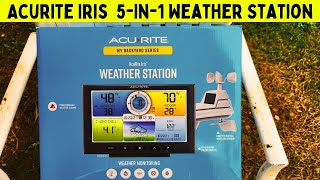 Acurite Iris  Backyard Series Weather Station  First Impressions [upl. by Cornish19]