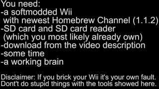 Tutorial Update your Wii softmod cIOS for better game compatibility [upl. by Ani540]