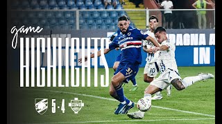 SAMPDORIA 1 5  4 1 COMO  Coppa Italia  Highlights [upl. by Orozco]