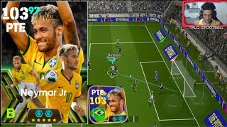 NEYMAR Jr 103 Epico HUMILHANDO nos DRIBLES no eFootball 2025 Mobile [upl. by Ronni]