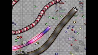 Slitherio gameplay 1 [upl. by Mihsah]