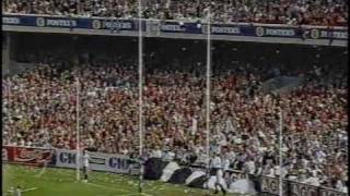 Channel 7 Nightly News from 6th Oct 1990 Collingwood wins AFL Grand Final [upl. by Elleneg]