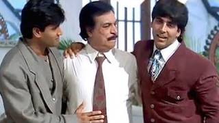 Happy family of Akshay Kumar and Sunil Shetty  Sapoot Scene [upl. by Hamehseer]