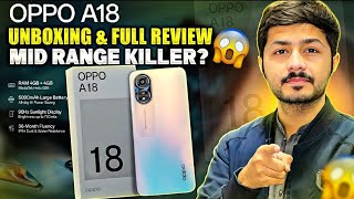 OPPO A18 Unboxing amp Review  Buy Or Not 😱 [upl. by Singband116]