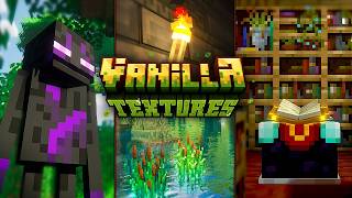 TOP 25 Vanilla Minecraft Texture Packs  Ep 2  121x [upl. by Eralcyram]