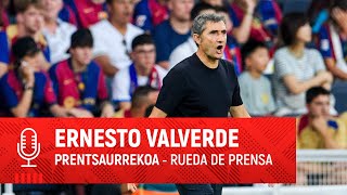 🎙 Ernesto Valverde  post FC Barcelona 21 Athletic Club  J2 LaLiga EA Sports [upl. by Ellinnet887]