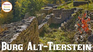 BURGRUINE ALTTIERSTEIN  Geschichte Mythen und Legenden  Jurapark  Aargau  Burgen der Schweiz [upl. by Burford]