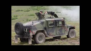 Kosovo Army Heavy Machine Guns Browning M2 [upl. by Nahtnoj727]