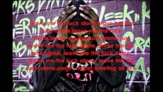 HopsinLeave Me Alone Lyrics [upl. by Idram892]