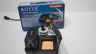 Review Of The AOYUE 469 Soldering Station From Srasolder [upl. by Nathanial931]