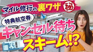 【特典航空券の真実】特典航空券のキャンセル待ちは〇〇すると取りやすい！？確実にゲットするならココが大事！！ [upl. by Latona]