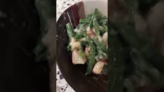 Sauced Parmesan Garlic with Roasted Red Potatoes amp Green beans [upl. by Dannie]