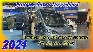 Dreamer D68 Select UP Saphir 2025 Campervan Walkaround  Caravan Salon 2024 Dusseldorf [upl. by Bishop]