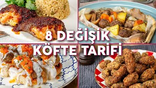 Klasik Köfte Yapmaktan Sıkılanlara 8 Değişik Köfte Tarifi  Köfte Tarifleri  Yemekcom [upl. by Sloane]