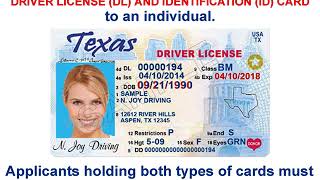 Texas Driver License Office  DL or ID Card [upl. by Castorina]