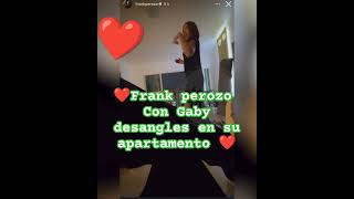 Frank perozo con Gaby desangles en su apartamento bailando y [upl. by Piscatelli]