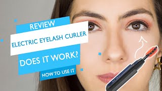 Eyelash curler with heat Electric Eyelash Curler Review Anlan [upl. by Annora]