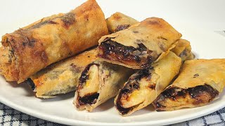 Resep Pisang Coklat Kulit Lumpia  Resep Piscok Lumer [upl. by Nohtiek910]