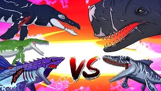 Dinosaurs Battle The Last Sea Monster Fight [upl. by Gereron35]