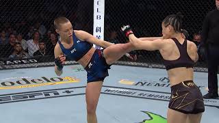 UFCDenver Rose Namajunas vs Zhang Weili [upl. by Adniralc970]