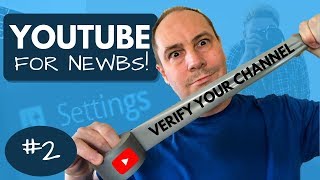 How To Verify A Youtube Account  Unlock Basic Features [upl. by Alda]