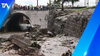 Sube a 26 el número de fallecidos tras aluvión en Quito [upl. by Clothilde946]