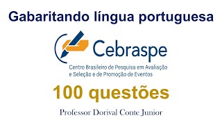 Questão CEBRASPE  Língua portuguesa  Prof Dorival Conte Junior [upl. by Kreit693]