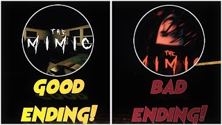 The Mimic  Chapter 4  Good and Bad Endings Cutscene  Roblox [upl. by Graubert757]