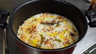 Vegetable Biryani Recipe वेज बिरयानी रेस्टोरेंट स्टाइल Dum Biryani Hotel Style Chef Ashok [upl. by Suqram]