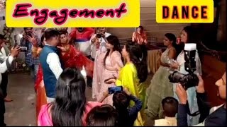 Easy Wedding amp Engagement Dance  Bollywood Classics engaged dance engagement family trending [upl. by Ettennaj]