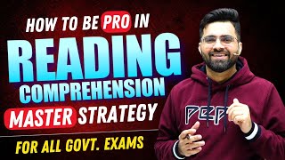 💯 Best Method to Improve Reading Comprehension  SSC CGLCHSLCPOSTENO  Bank POClerk  NDACDS [upl. by Adnawyt817]