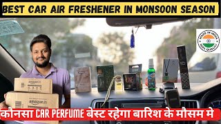 Top 5 Best Car Air Freshener to buy in Monsoon season  Best Car Perfume to buy in India 2024 [upl. by Nikita455]