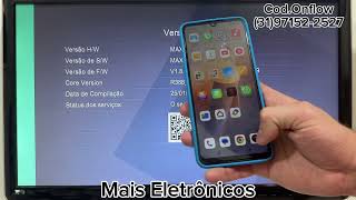 Como ativar o QR do DUOSAT MAXX HD em 2024 [upl. by Stclair706]