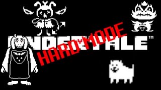 Undertale Hard Mode [upl. by Nemrak]