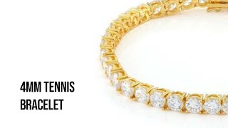 4MM TENNIS BRACELET [upl. by Ordnas]