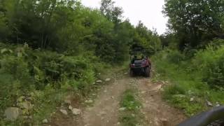 ATV Ride Strong Maine to Rangeley Maine PT 1 [upl. by Anaoj898]