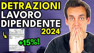 Detrazioni da Lavoro Dipendente Guida Completa 2023 [upl. by Eillo]