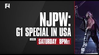 NJPW G1 Special in USA LIVE Sat at 8 pm ET on FN Canada amp International [upl. by Ajani]