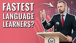 How US Diplomats Learn Languages Fast [upl. by Ilrebmyk]