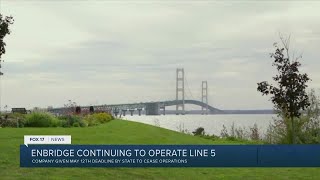 Enbridge continuing to operate Line 5 [upl. by Mathilda148]