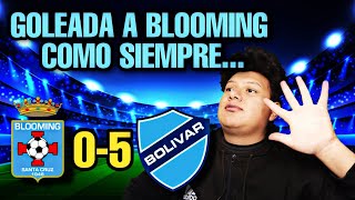 Blooming 0  5 Bolívar  Qué lindo es volver a la liga con un goleada [upl. by Ientirb]