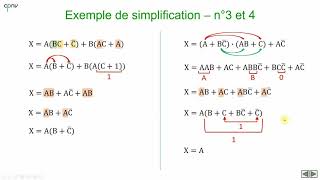 ELNU  Algèbre de Boole partie 3  exemples [upl. by Tamas]