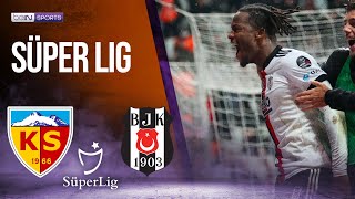 Besiktas vs Kayserispor  SÜPER LIG HIGHLIGHTS  12122021  beIN SPORTS USA [upl. by Namref]