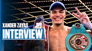 Xander Zayas Reflects on Childhood Dream  Headlining MSG  POSTFIGHT INTERVIEW [upl. by Quentin]