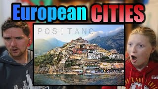 Americans React To  Europes Top 10 Cities To Visit [upl. by Nagey]